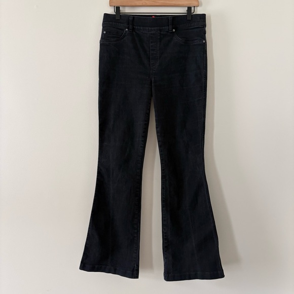 Spanx SPANXshape EveryWear Flare Jeans Pull On Black Size Large - Picture 14 of 15
